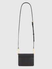 Crossbody Bags | Women Mac Duggal Mini Leather Tone On Tone Crossbody Bag - FINAL SALE Black