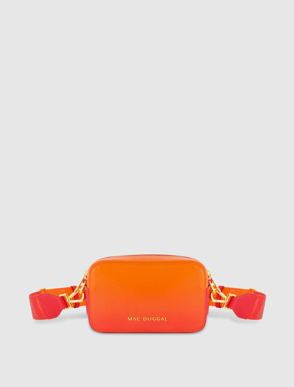 Crossbody Bags | Women Mac Duggal Ombre Small Leather Crossbody Camera Bag With Adjustable Strap - FINAL Sunset Ombre