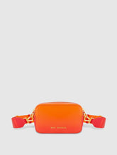 Crossbody Bags | Women Mac Duggal Ombre Small Leather Crossbody Camera Bag With Adjustable Strap - FINAL Sunset Ombre