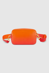 Crossbody Bags | Women Mac Duggal Ombre Small Leather Crossbody Camera Bag With Adjustable Strap - FINAL Sunset Ombre