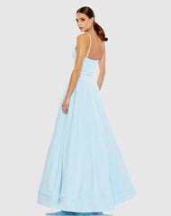 Evening Gowns | Women Mac Duggal Classic A-Line V-Neck Ballgown Blush