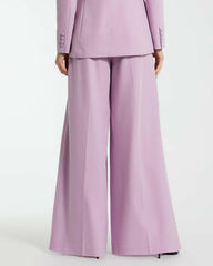 Pants | Women Mac Duggal The MACkenzie Wide Leg Trouser - FINAL SALE Orchid