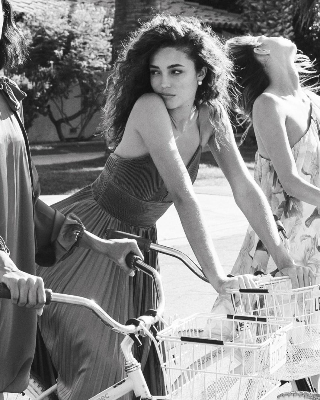 Daytime Dresses | Women Mac Duggal Purple Slim Strap Ruched Top Heat Pleated Dress Vintage Lilac