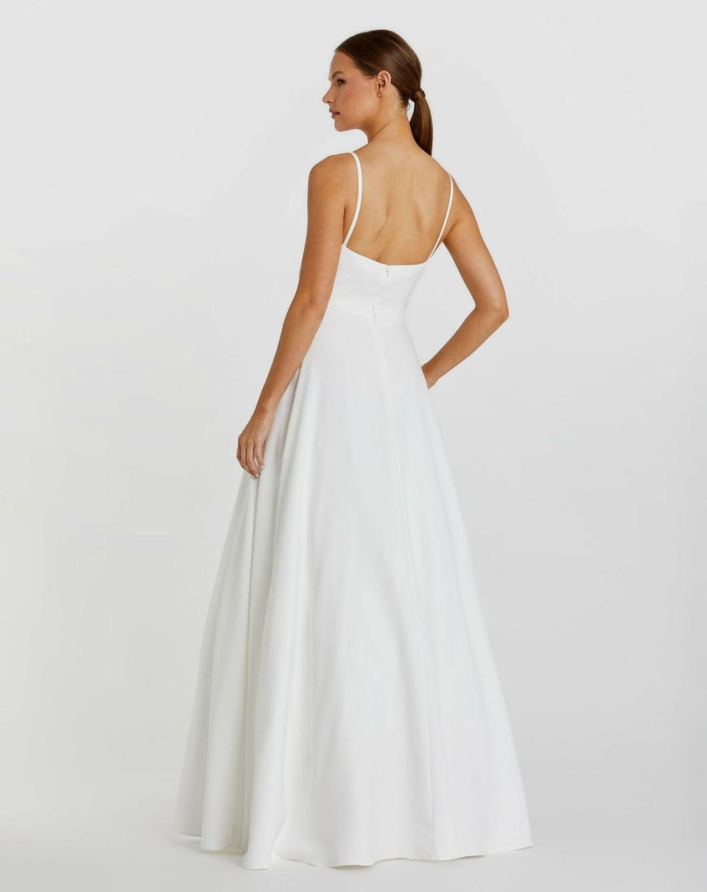 Evening Gowns | Women Mac Duggal Classic A-Line V-Neck Ballgown Blush