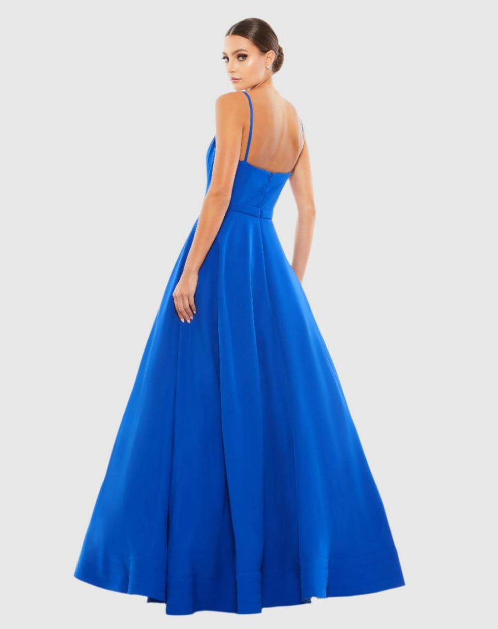 Evening Gowns | Women Mac Duggal Classic A-Line V-Neck Ballgown Blush