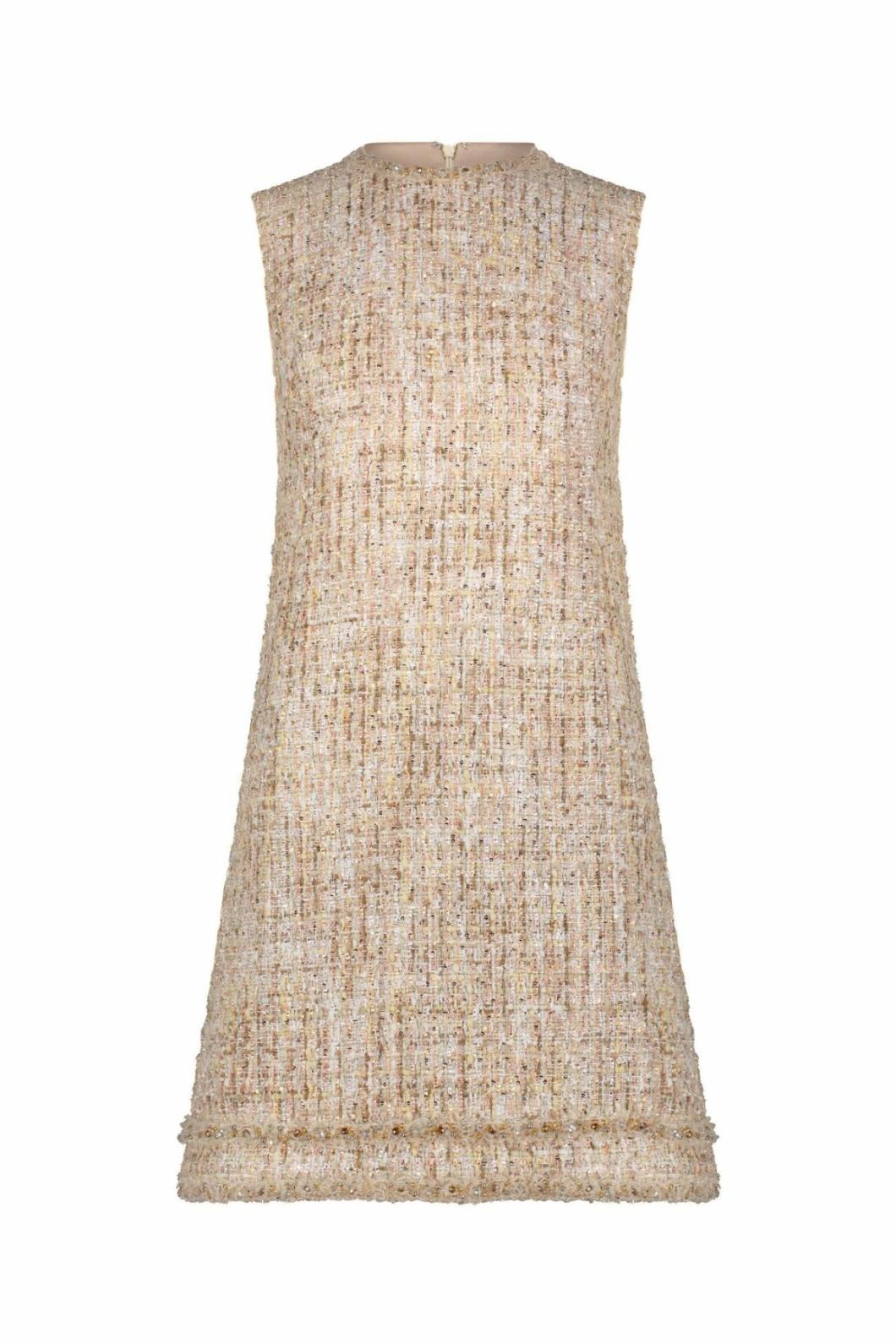 Every Day Dresses | Women Mac Duggal Beaded Trim A-Line Mini Shift Dress Blush