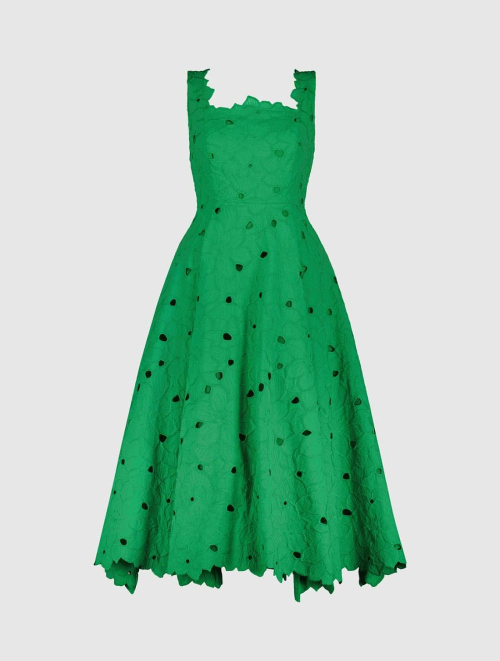 Every Day Dresses | Women Mac Duggal Embroidered Floral A Line Midi Dress Spring Green