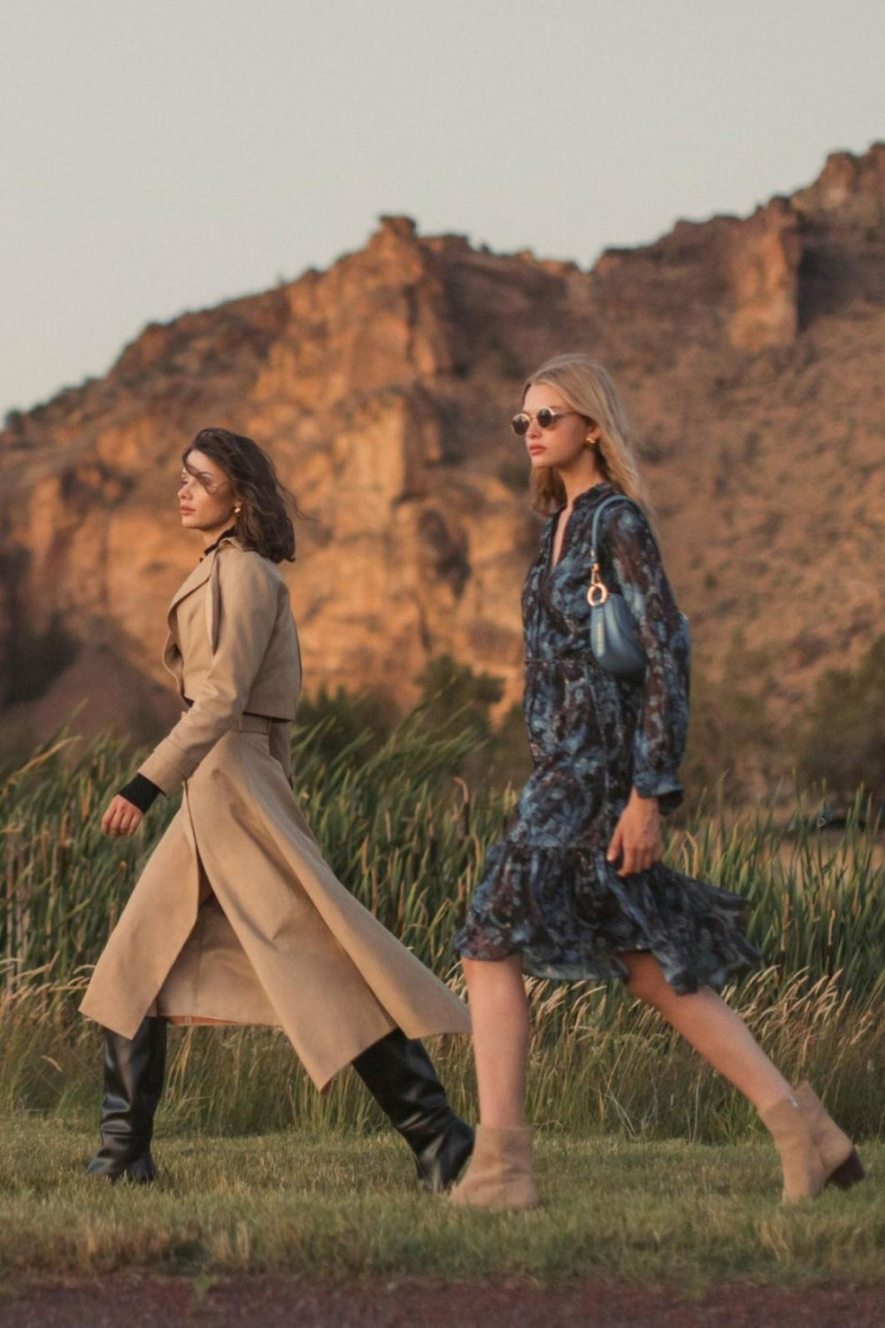 Every Day Dresses | Women Mac Duggal Lurex Chiffon Bishop Sleeve Button Up Midi Dress Black Multi