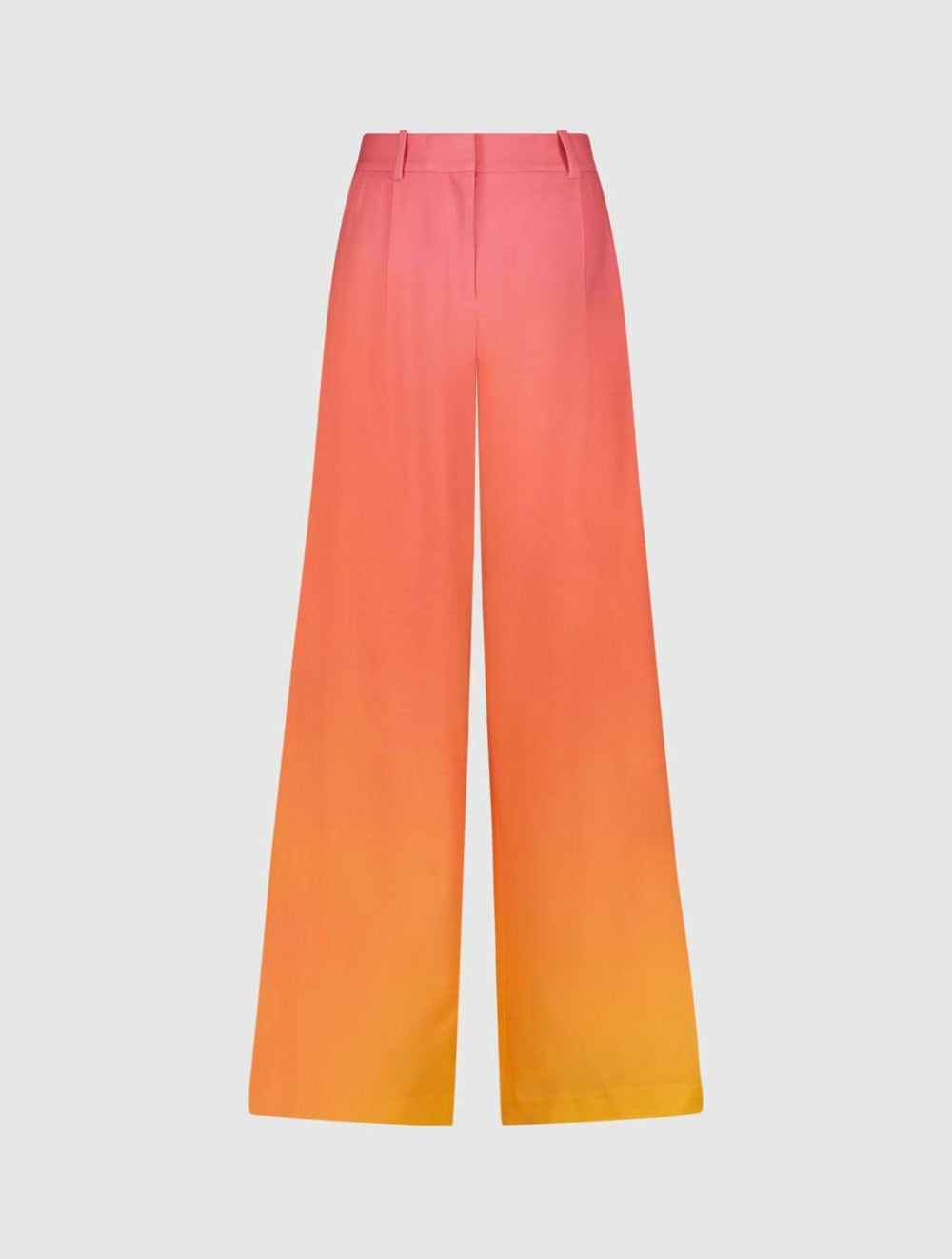 Pants | Women Mac Duggal Ombre Crepe Wide Leg Trouser Pant - FINAL SALE Sunset Ombre