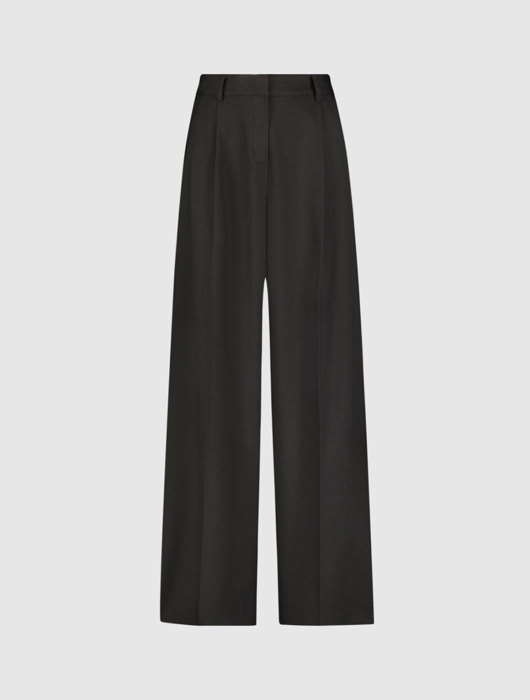 Pants | Women Mac Duggal The MACkenzie Wide Leg Trouser - FINAL SALE Black