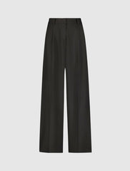 Pants | Women Mac Duggal The MACkenzie Wide Leg Trouser - FINAL SALE Black