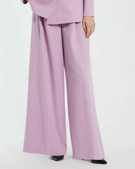 Pants | Women Mac Duggal The MACkenzie Wide Leg Trouser - FINAL SALE Orchid