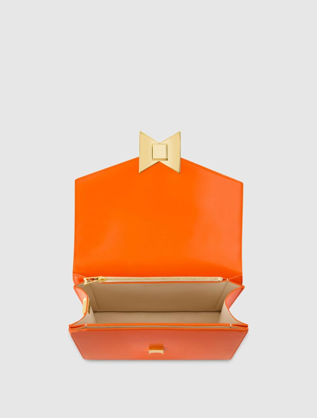 Shoulder Bags | Women Mac Duggal Classic Sunset Leather Medium Shoulder Bag With Detachable Strap Sunset