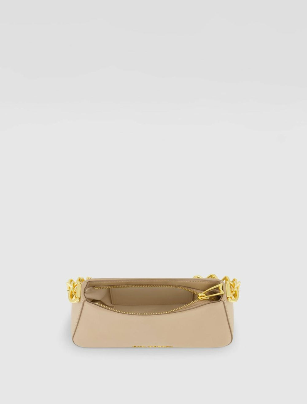 Shoulder Bags | Women Mac Duggal Gold Strap Small Taupe Nappa Leather Shoulder Bag - FINAL SALE Taupe