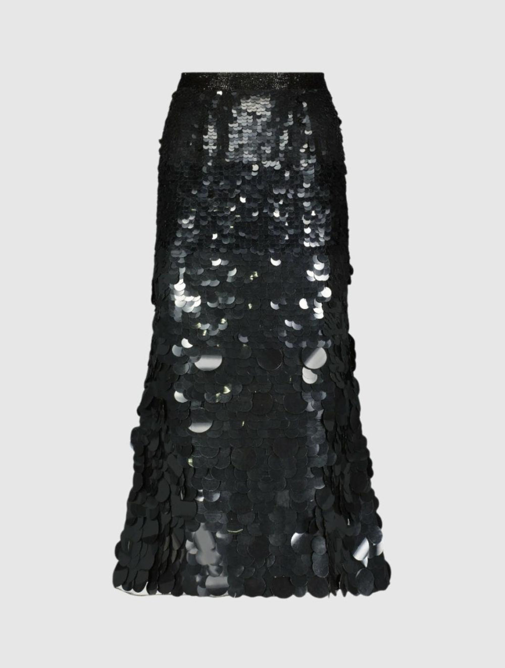 Skirts | Women Mac Duggal Paillette Sequin Midi Skirt Black