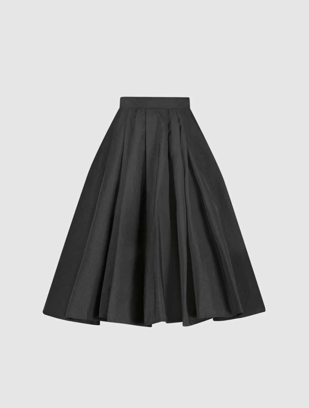 Skirts | Women Mac Duggal The Bubbly Faille High Waisted Midi Full Circle Skirt Black