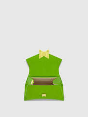 Top Handle Bags | Women Mac Duggal Angular Mini Leather Handbag With Gold Hardware Pear